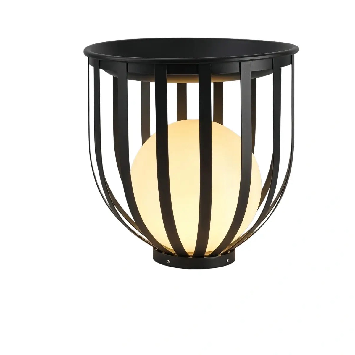 Arcato Modern Black Outdoor Floor Lamp