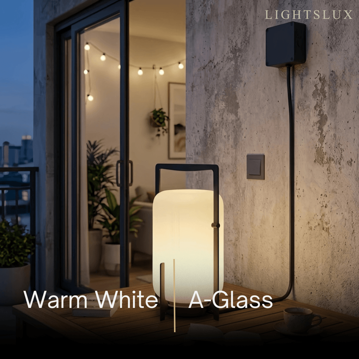 Lunara Modern Outdoor Solar Floor Lamp