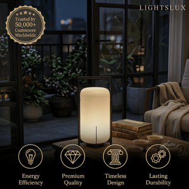 Lunara Modern Outdoor Solar Floor Lamp