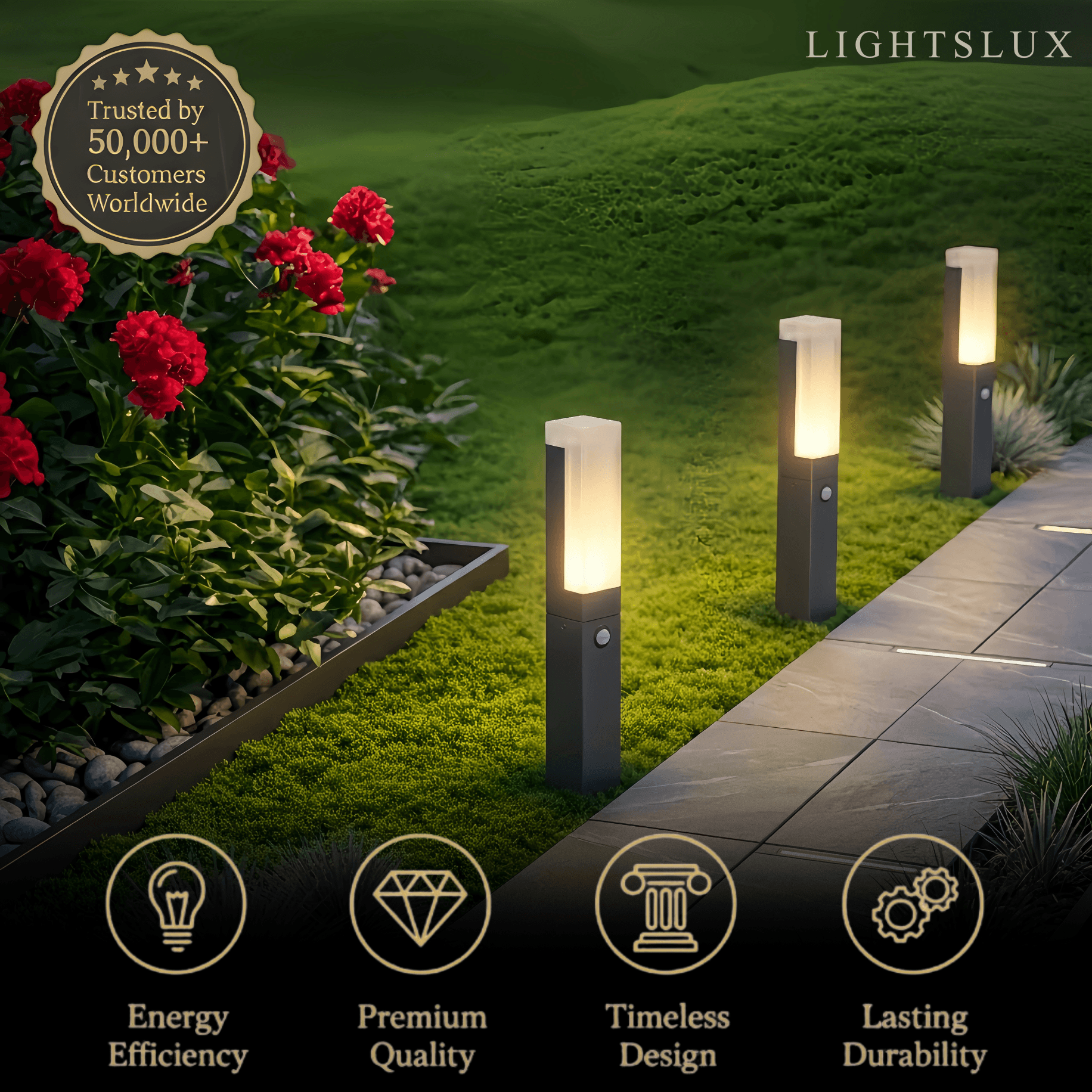 Modern_Pathway_Lights_-_Black_Metal_Acrylic_Rectangular_Design