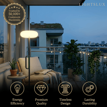 Irondale Modern Outdoor Floor Lamp