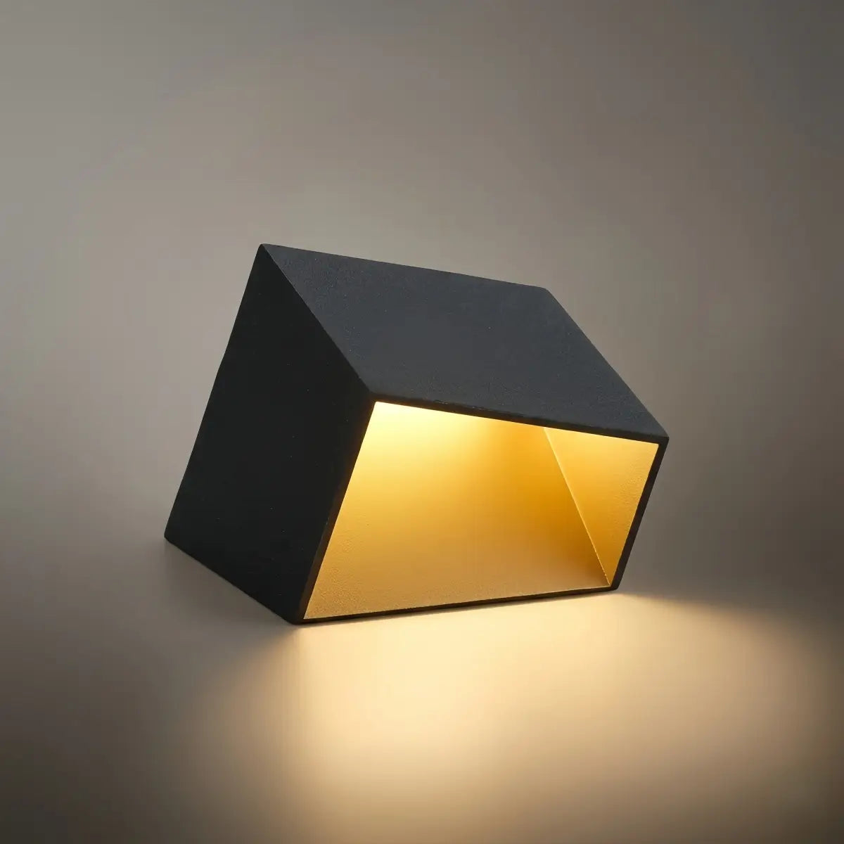 Modern Solar Pathway Lights - Black