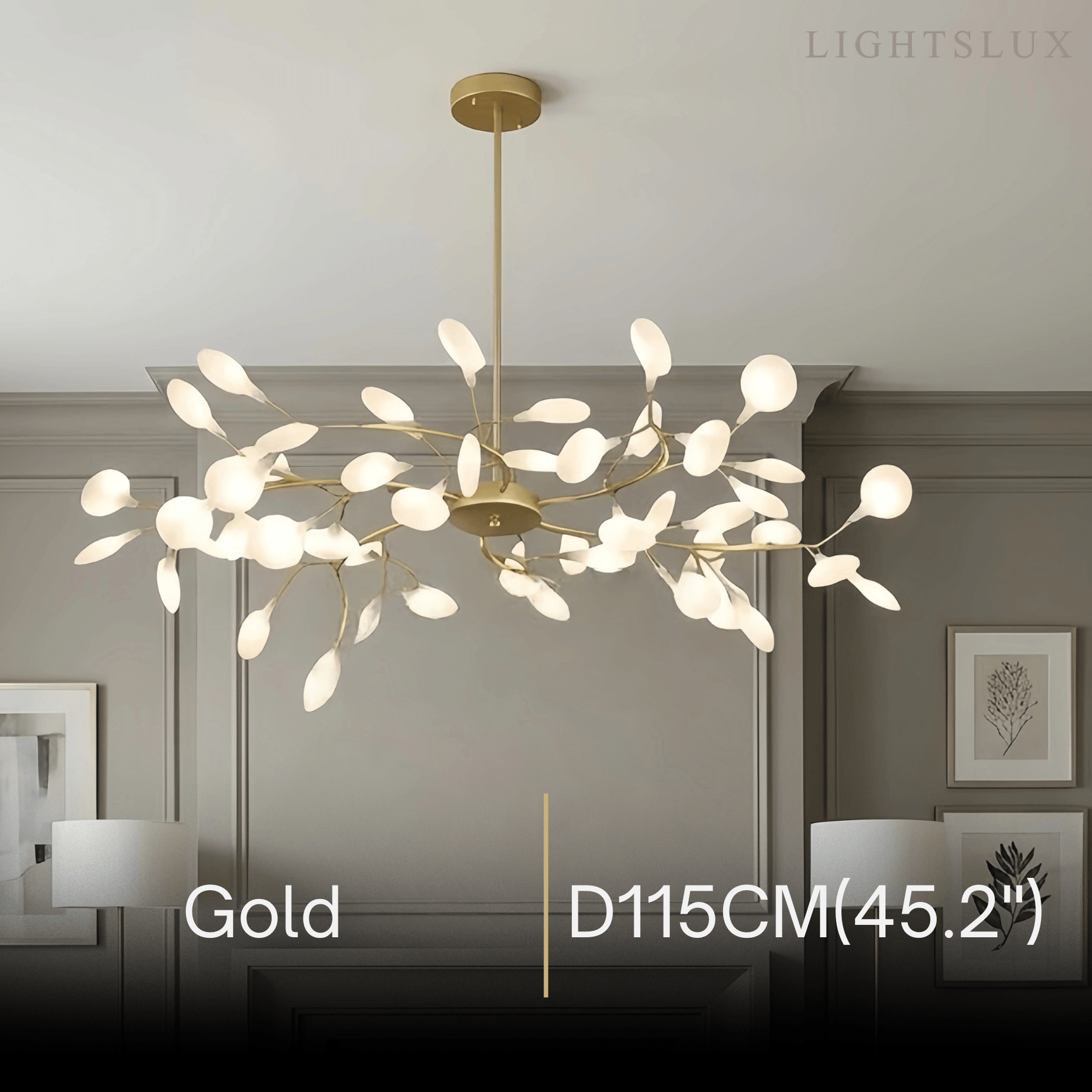 Excelis Art Deco Chandelier