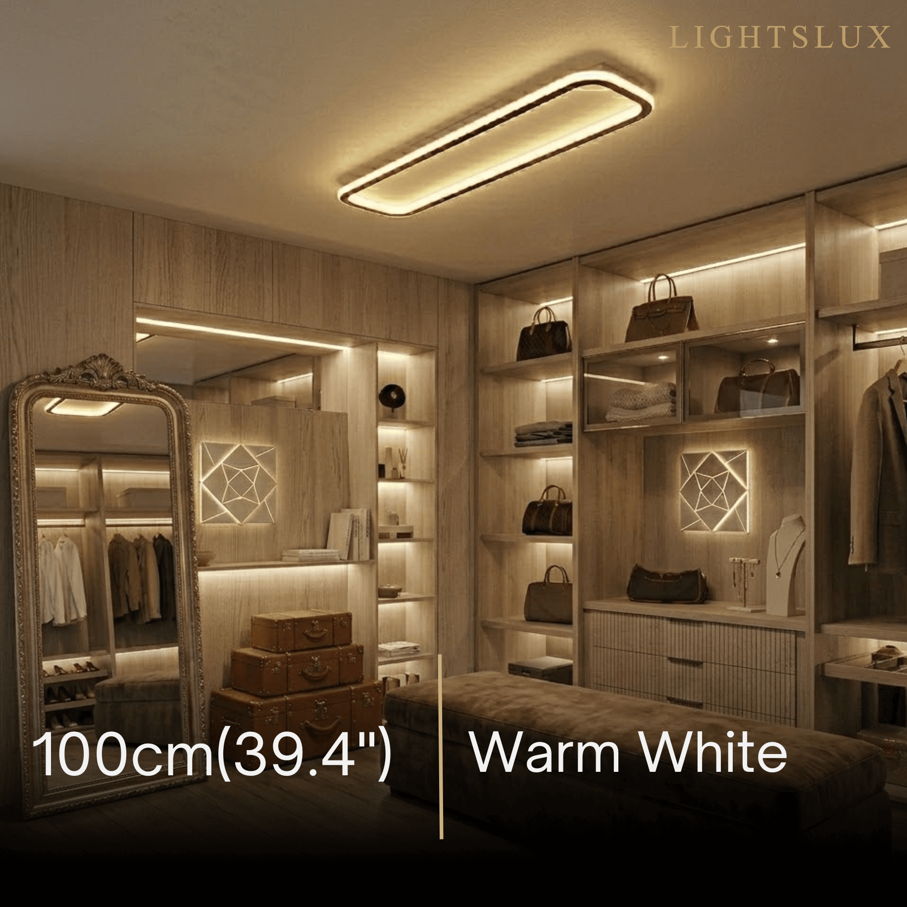 Arcato Modern LED Ceiling Light – Metal/Silica Gel