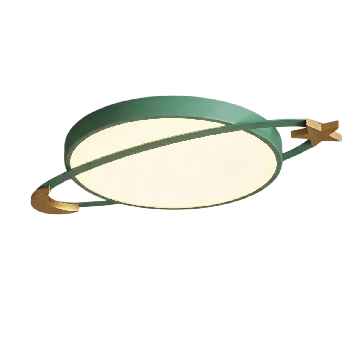 Vivara Modern Ceiling Light - Dimmable Grey/White/Green for Bedroom