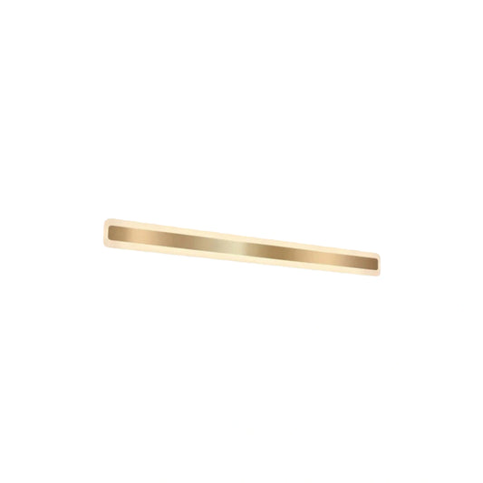 Vanity Light — Metal & Acrylic Rectangle IP44 Bedroom