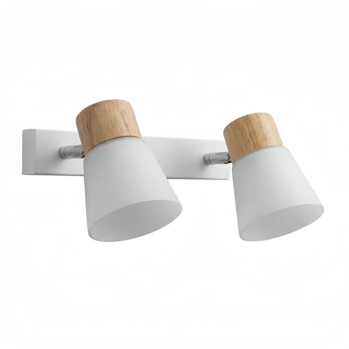 Crema Modern White Vanity Light