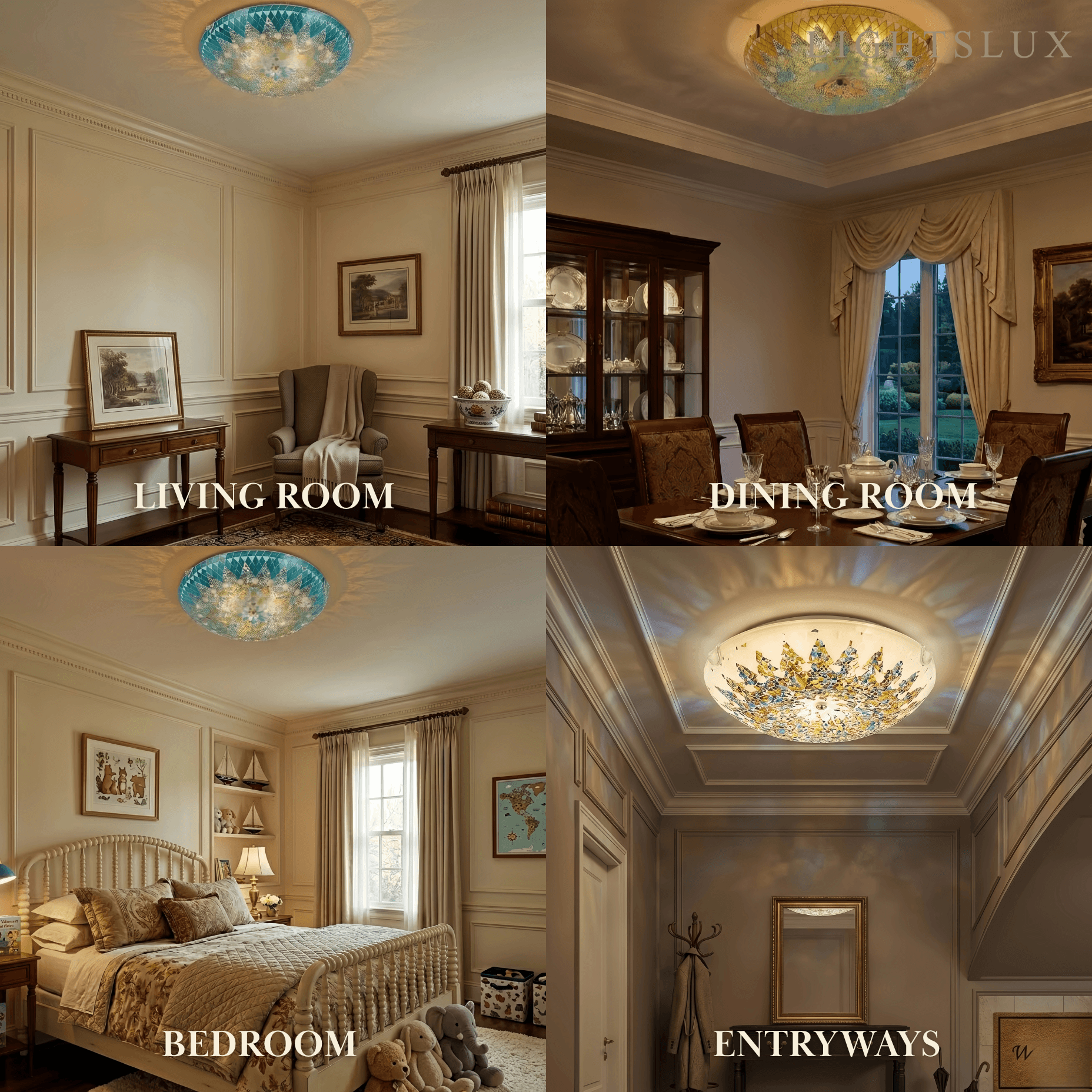 Mahara Mid-Century Ceiling Light