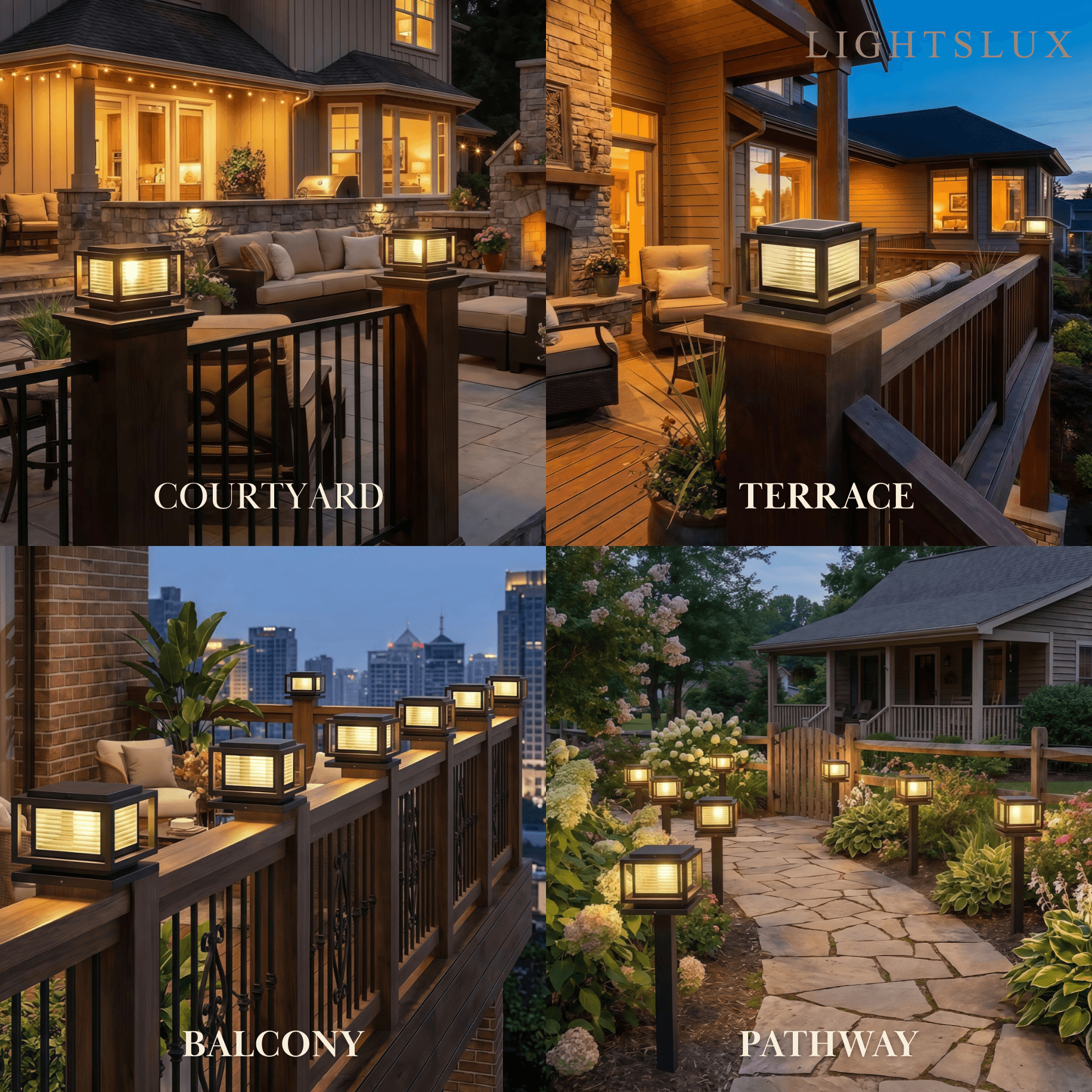 Modern_LED_Outdoor_Pillar_Lights_-_Black