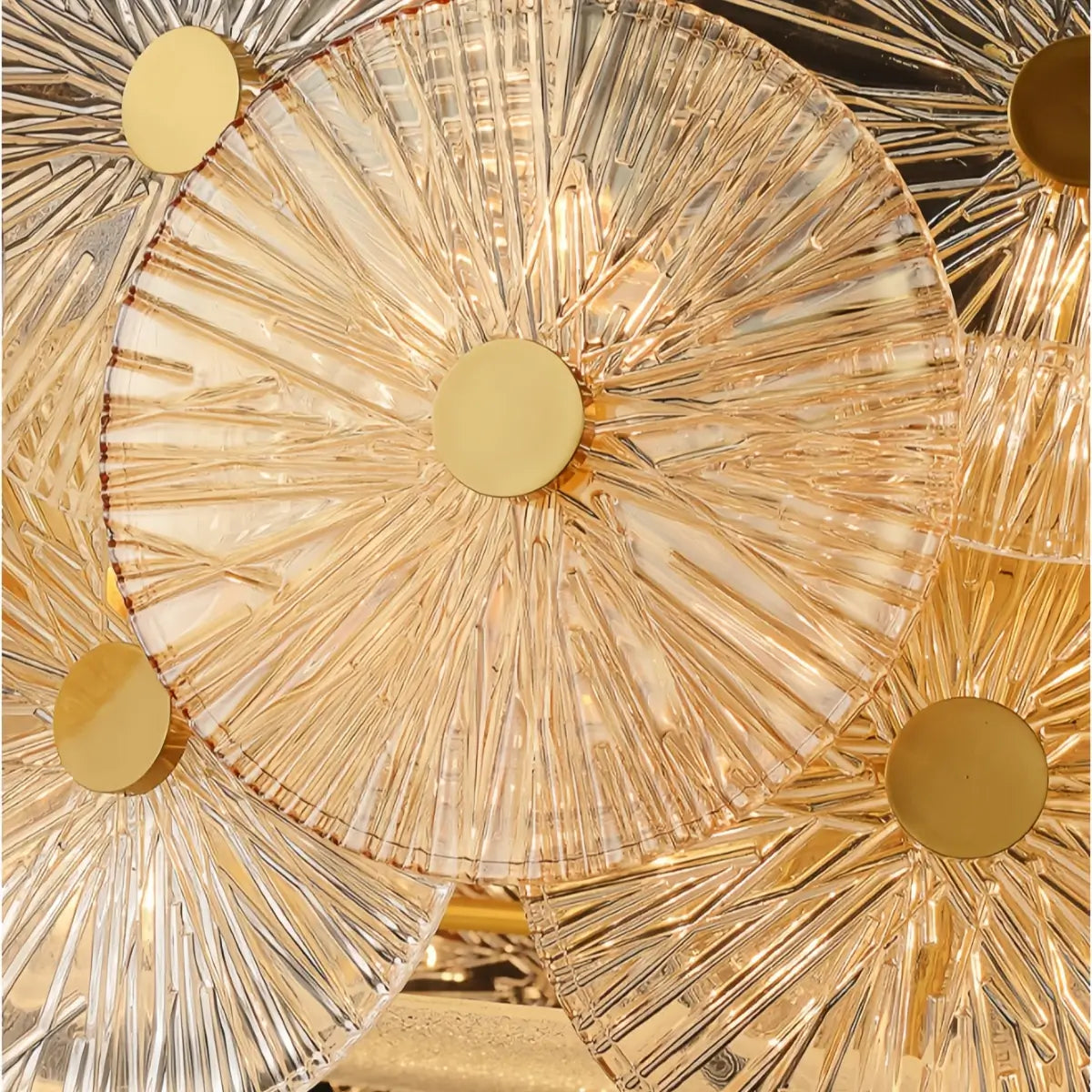 Excelis Modern Pendant Light- Glass Metal for Dining & Living