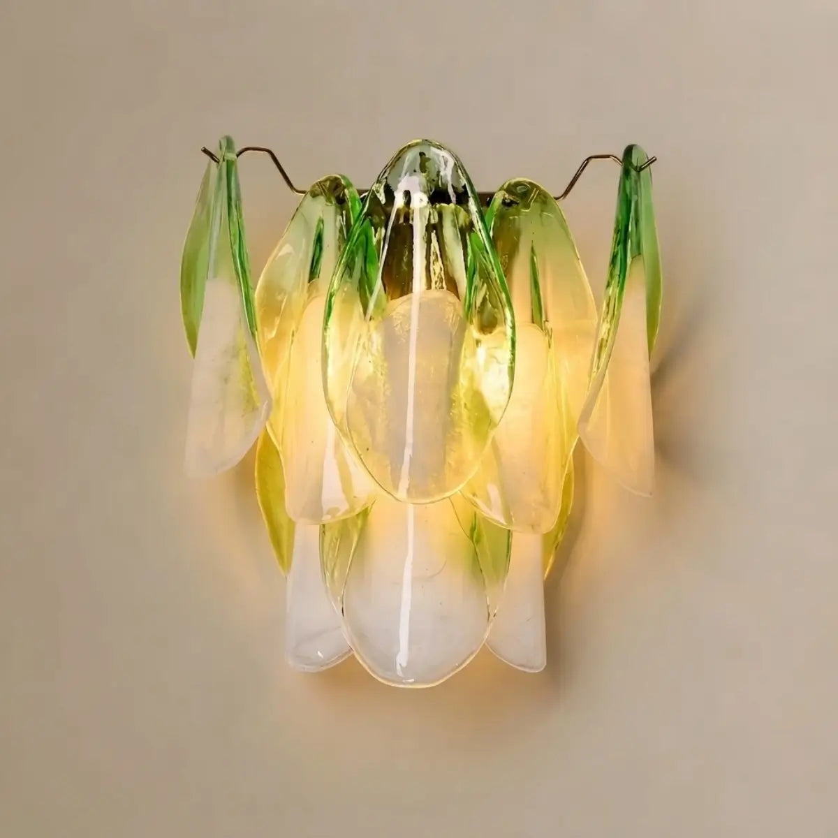 Lunara French Style Wall Lamp – Iron & Glass for Living Room12