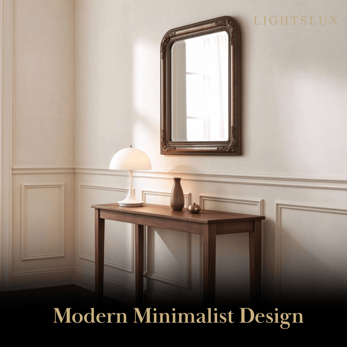 Vivara Minimalism Acrylic Table Lamp-- Touch Whiter for Bedroo