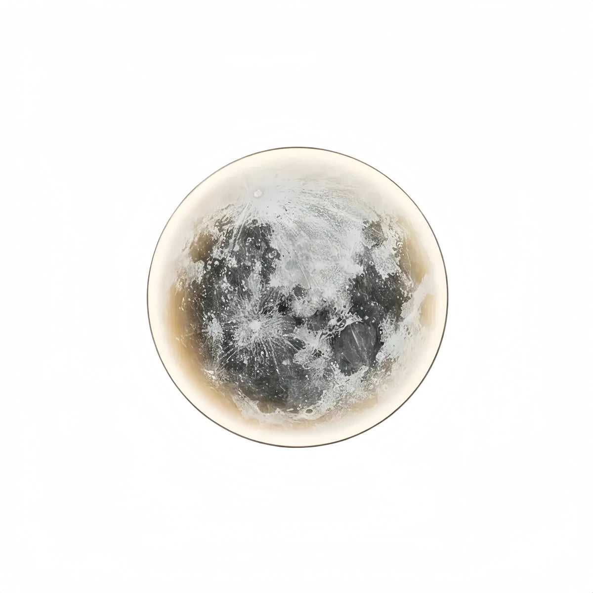 Lunara Moon Wall Night Light – Soft Warm LED Wall Lamp for Nursery & Cozy Home Lighting