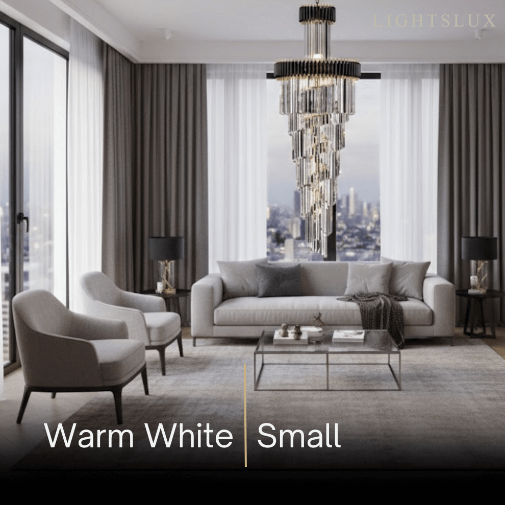 Excelis_Luxury_Cone_Crystal_Chandelier