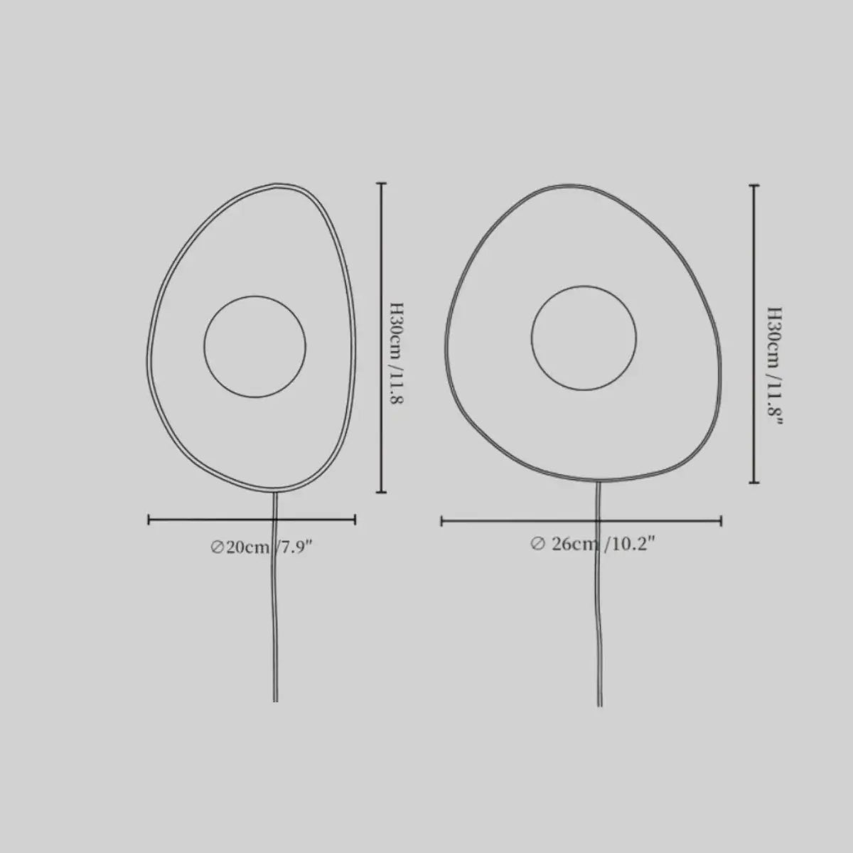 Wall Light — Handcrafted Ceramic & Translucent Glass for Living Room