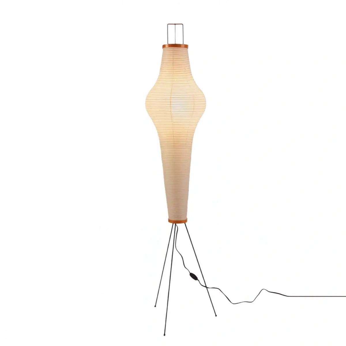 Japanese Floor Lamp – Mulberry Paper Lantern Light
