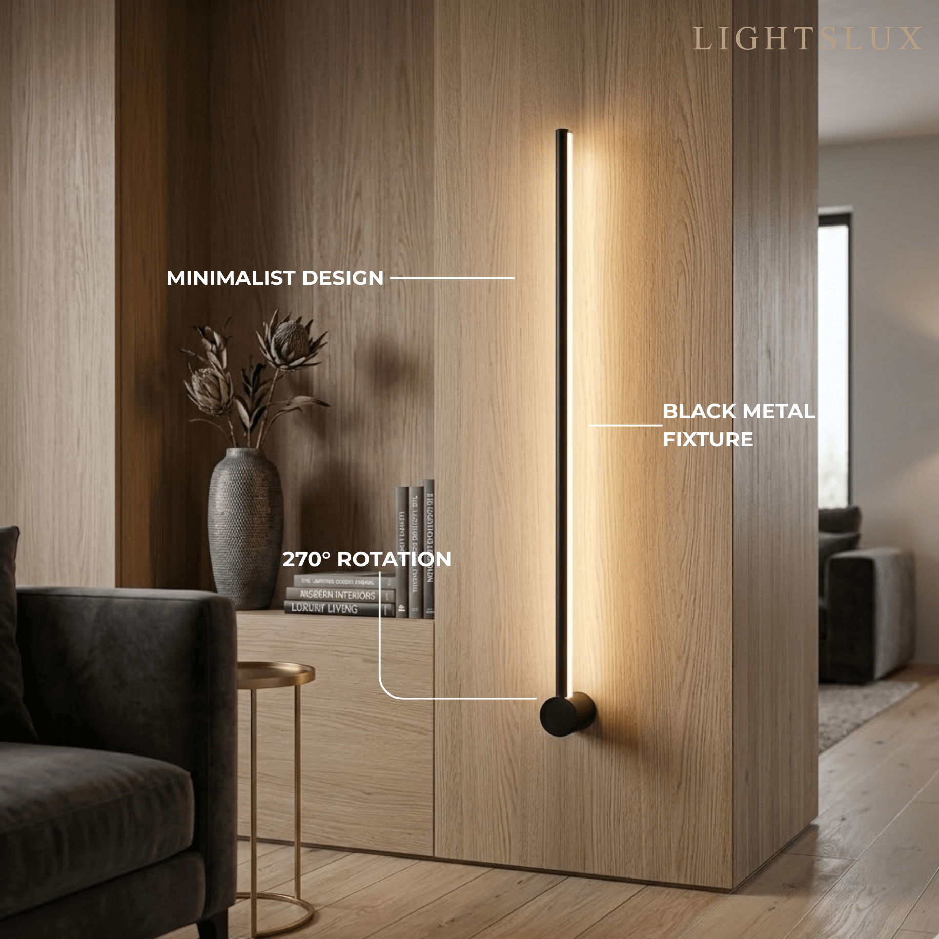 Minimalist Linear Wall Lamp