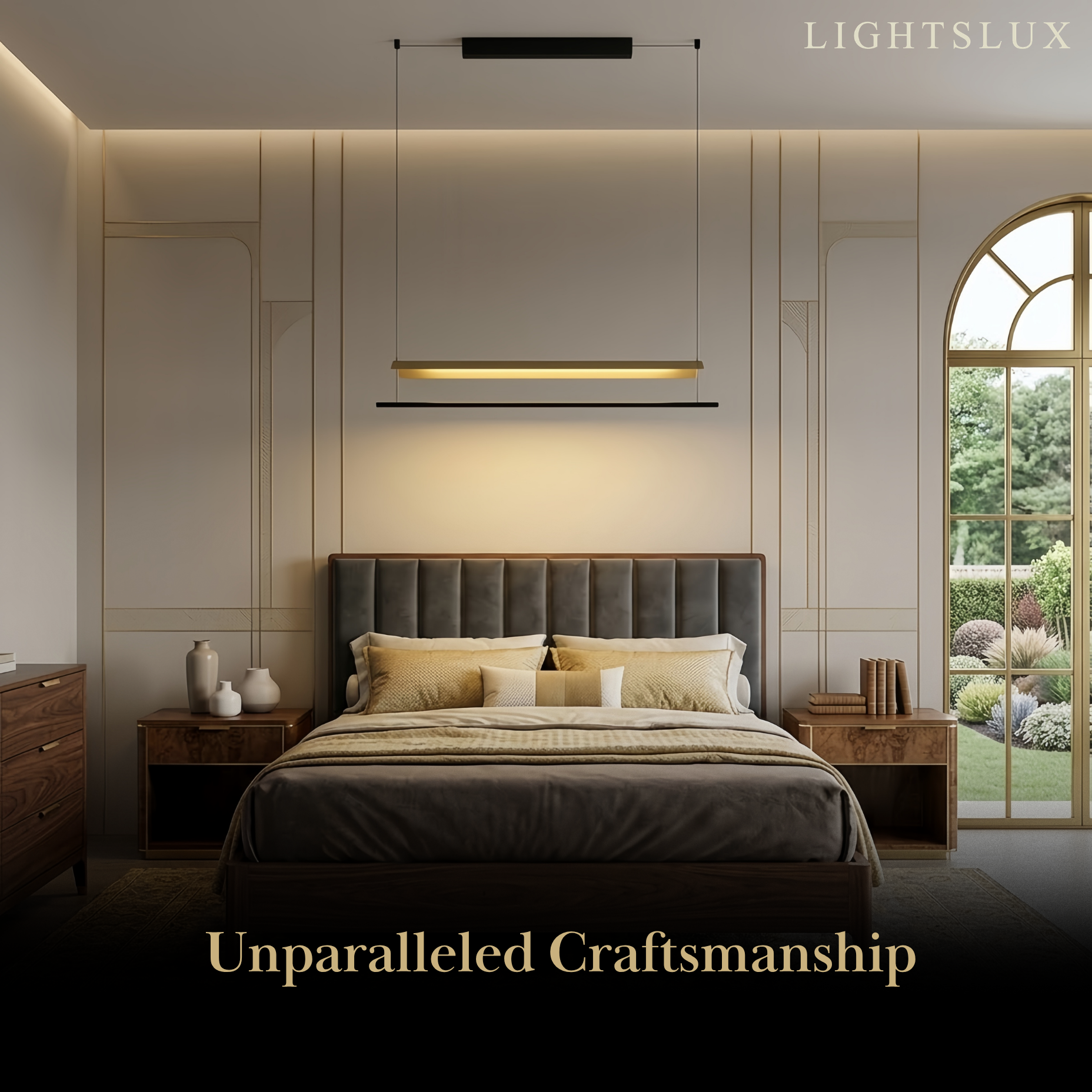 Arcato Minimalist Linear Pendant Light