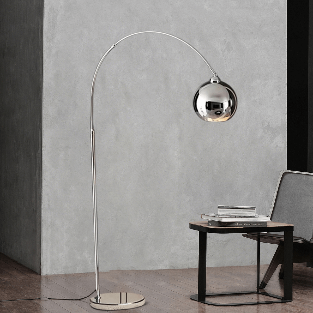 Nordic Floor Lamp - Metal in Black/Blue/Gold/Pink
