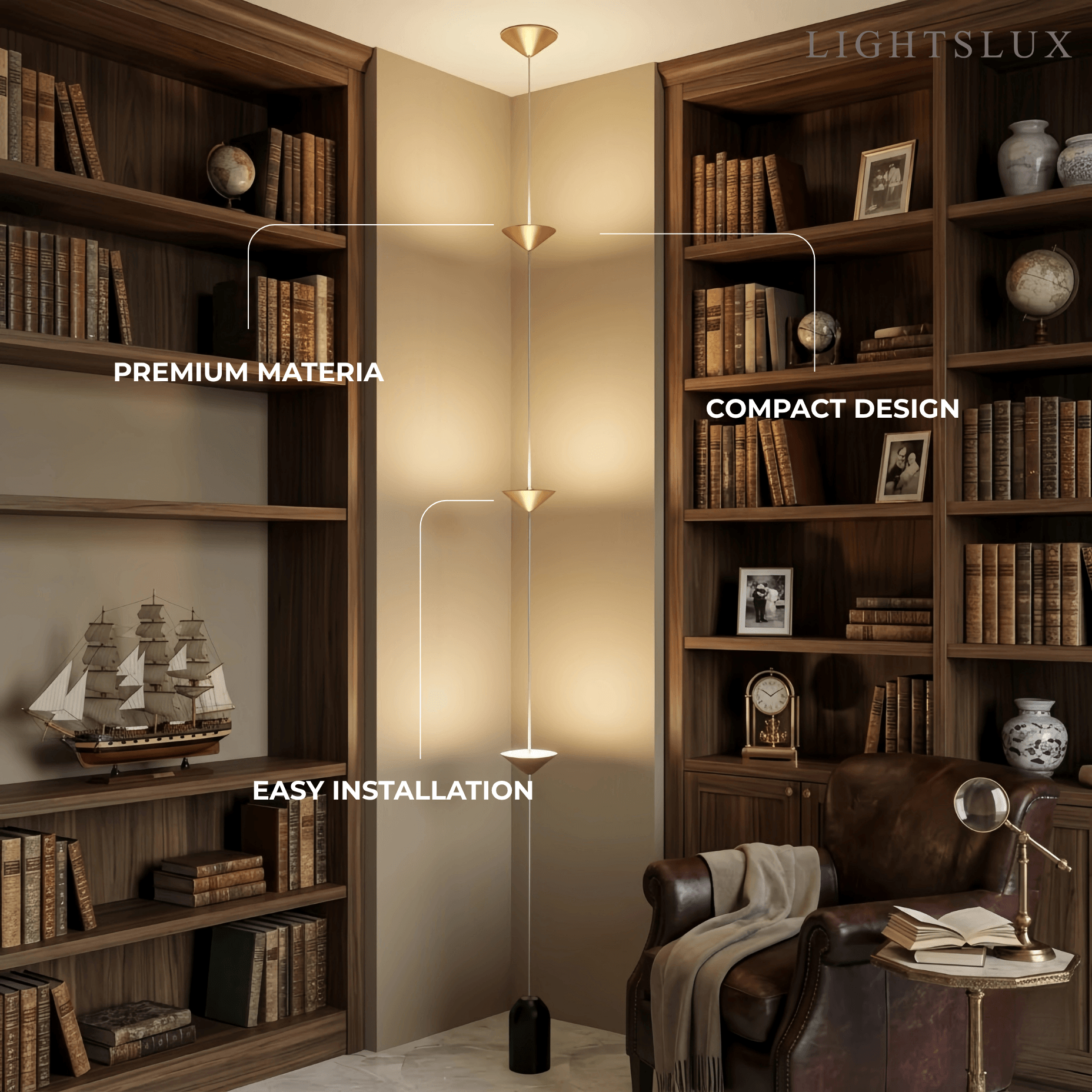 Arcato Nordic Minimalist Floor Lamp