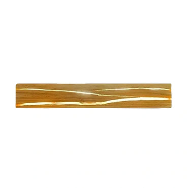 Arcato Modern LED Wall Lamp - Wood & Metal Linear Rectangle for Bedroom