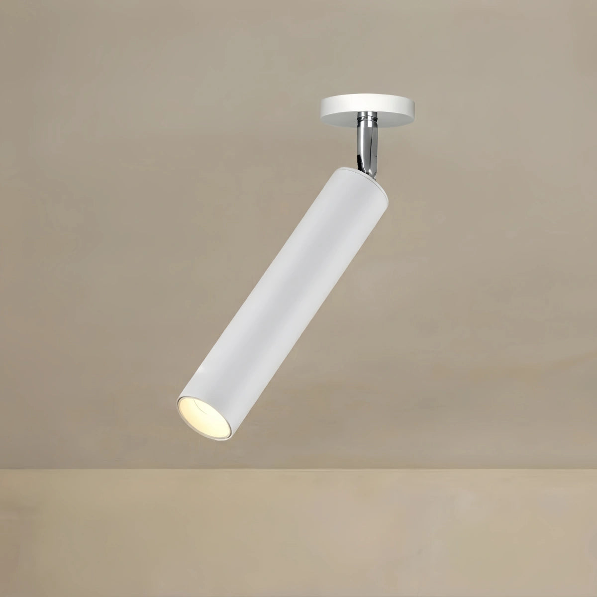 LZ761Arcato Modern Linear Ceiling Light - Black Metal Long Tube for Living Room