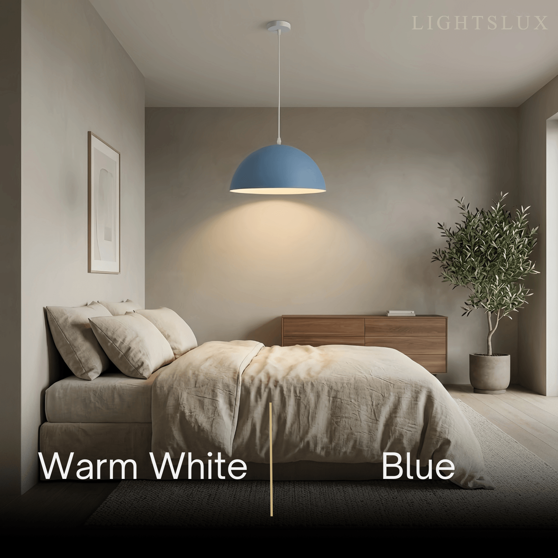 Morandia Minimalist Pendant Light -- Aluminum