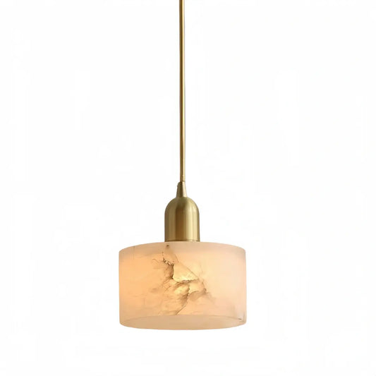 Modern Alabaster Pendant Light