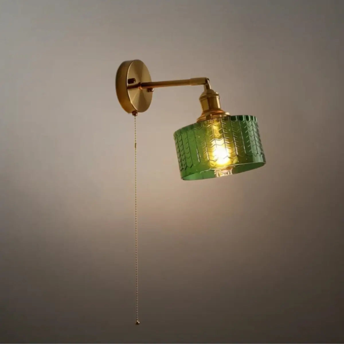 Vetro Vintage Brass Wall Lamp