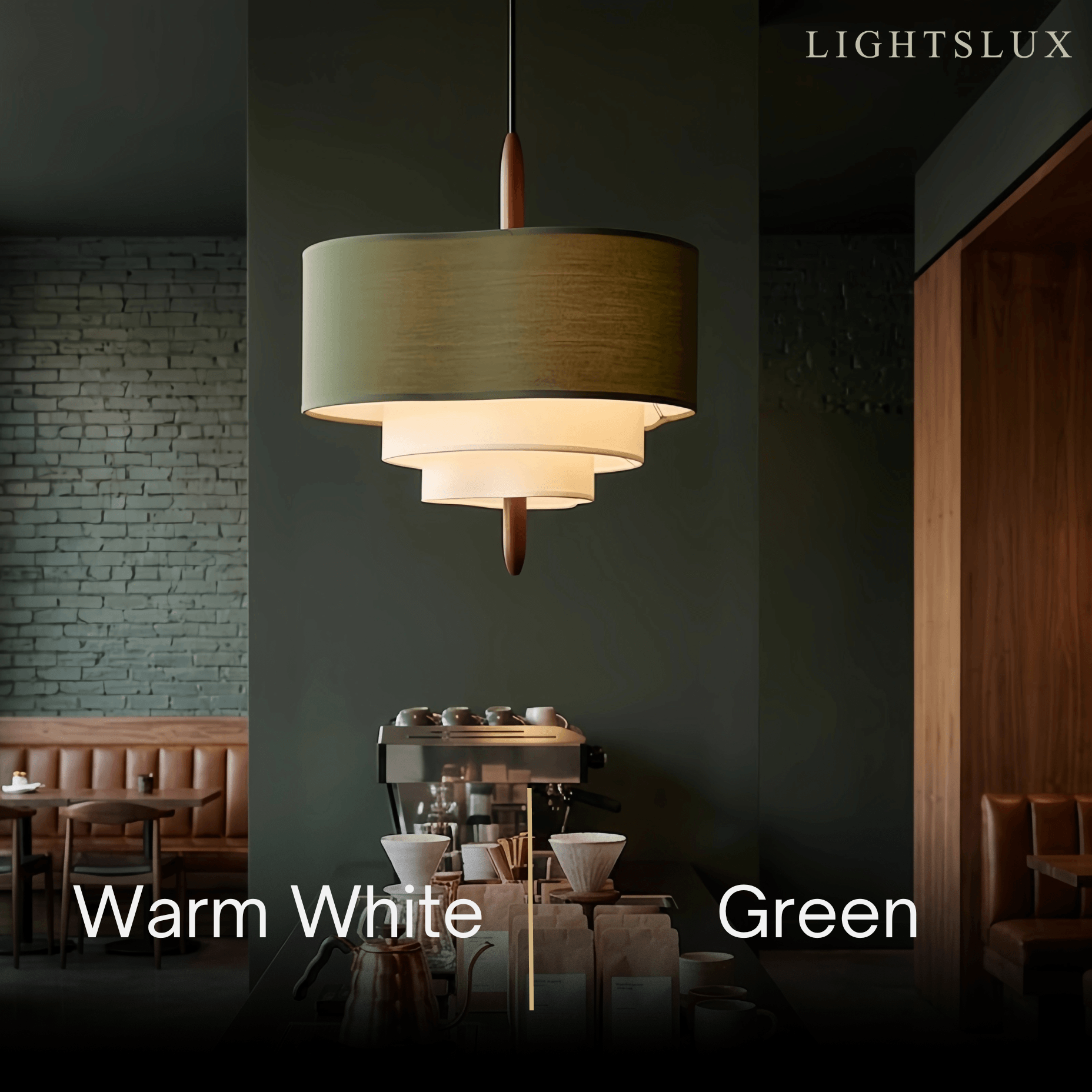 Modern Fabric Pendant Light