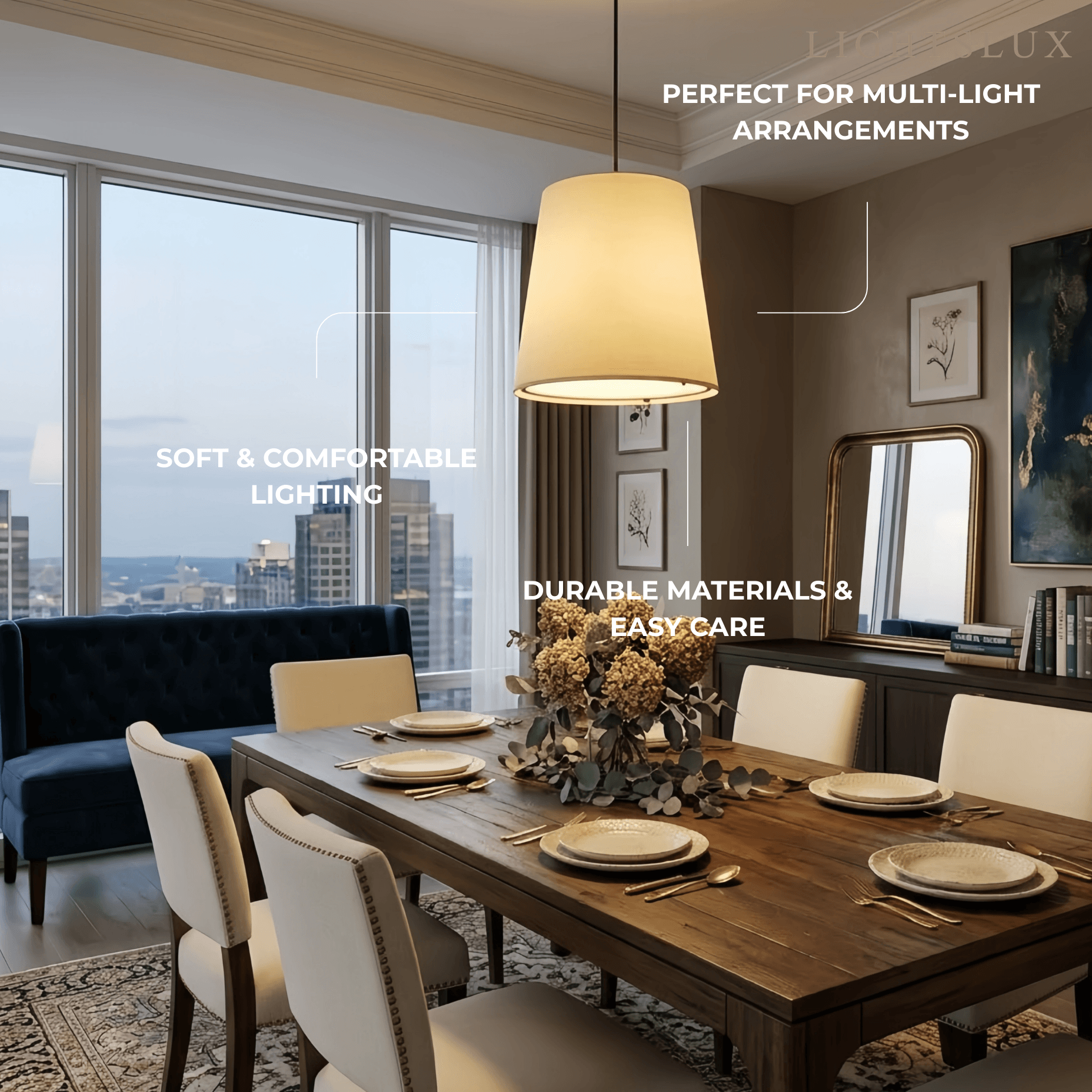 Bohemian Metal Pendant Light