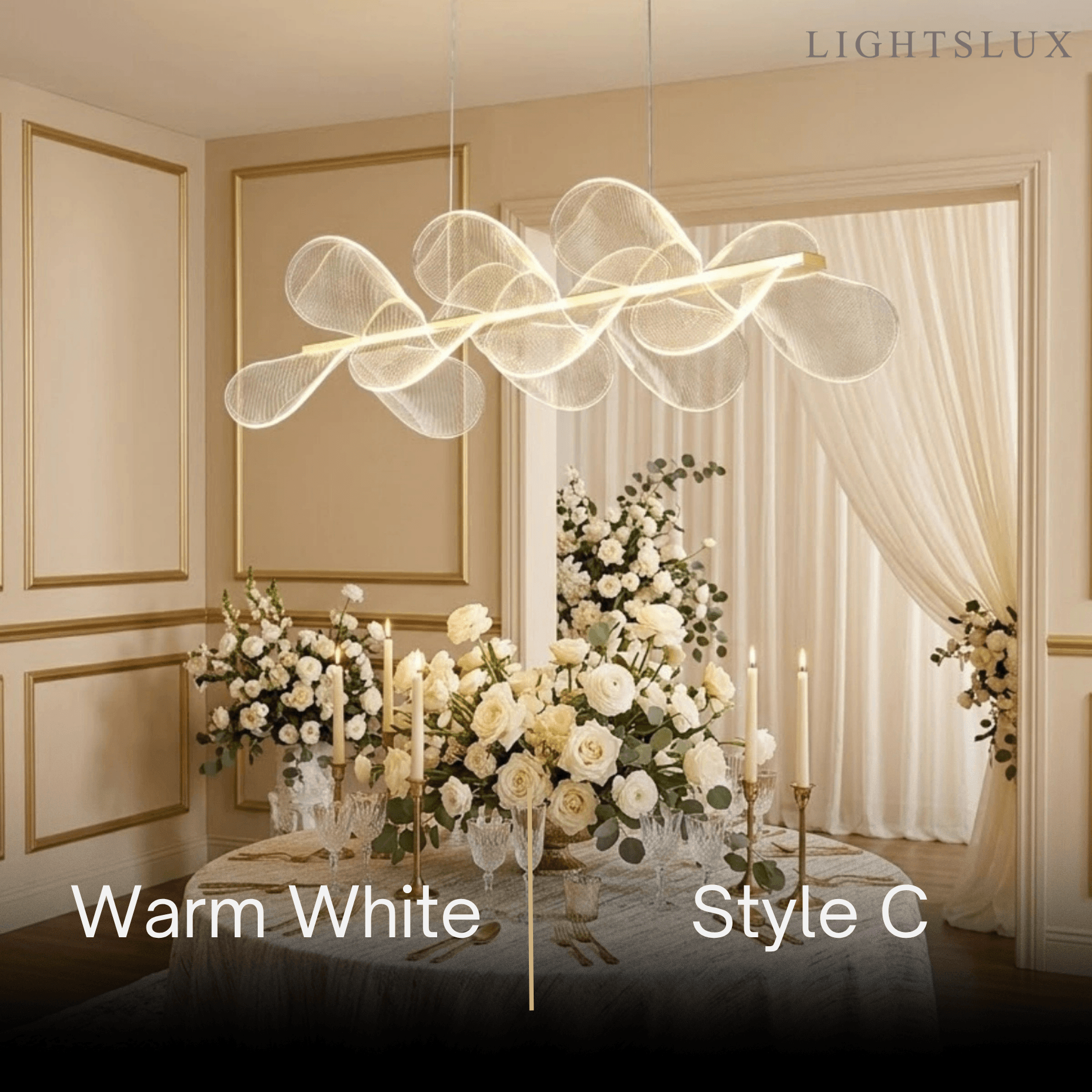 Modern Acrylic Chandelier