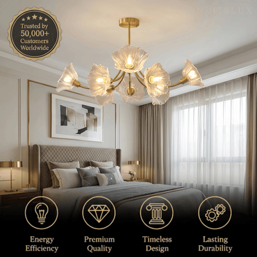 Vetro Modern Chandelier