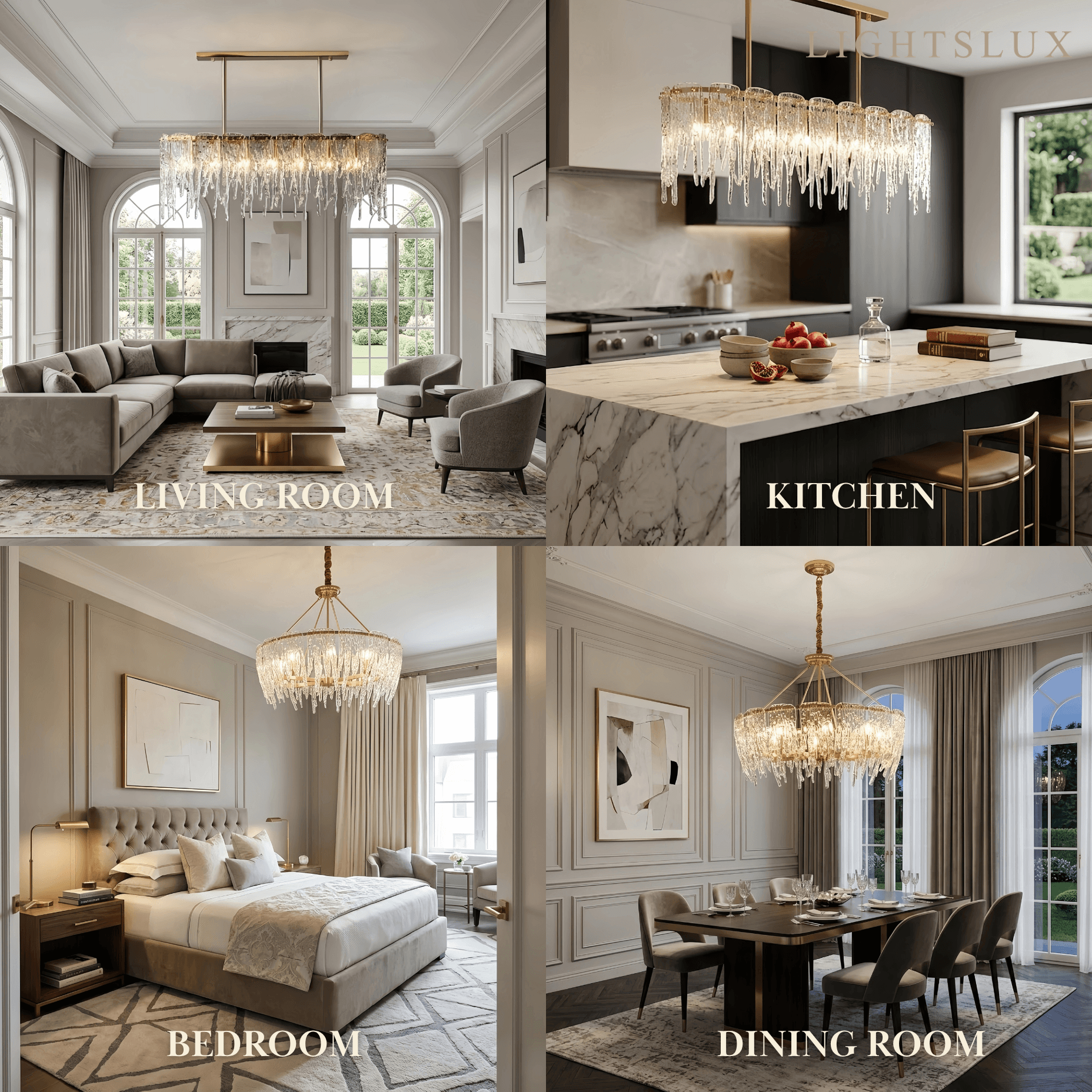 Modern Crystal Chandelier