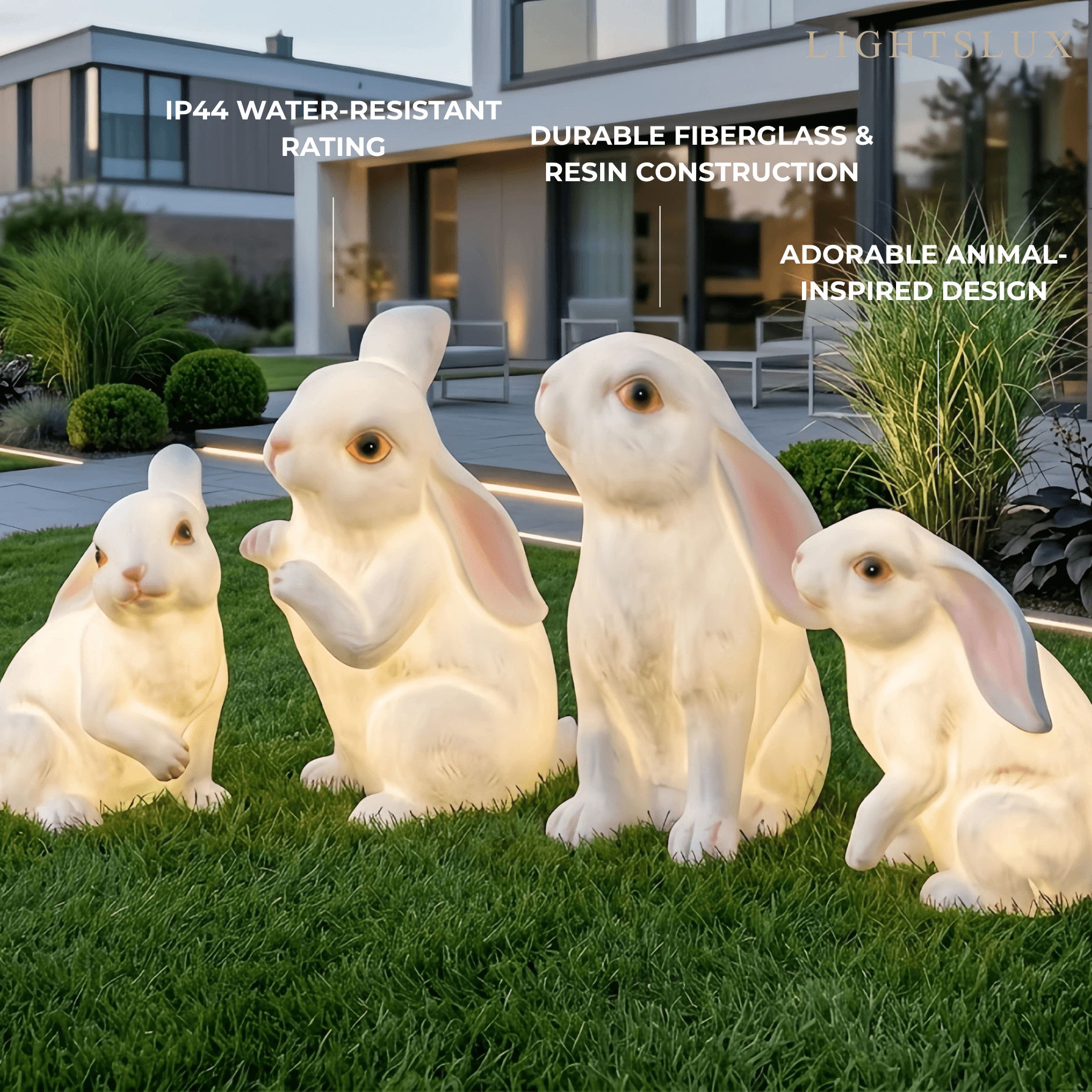 Easter Bunny Lawn Lamp