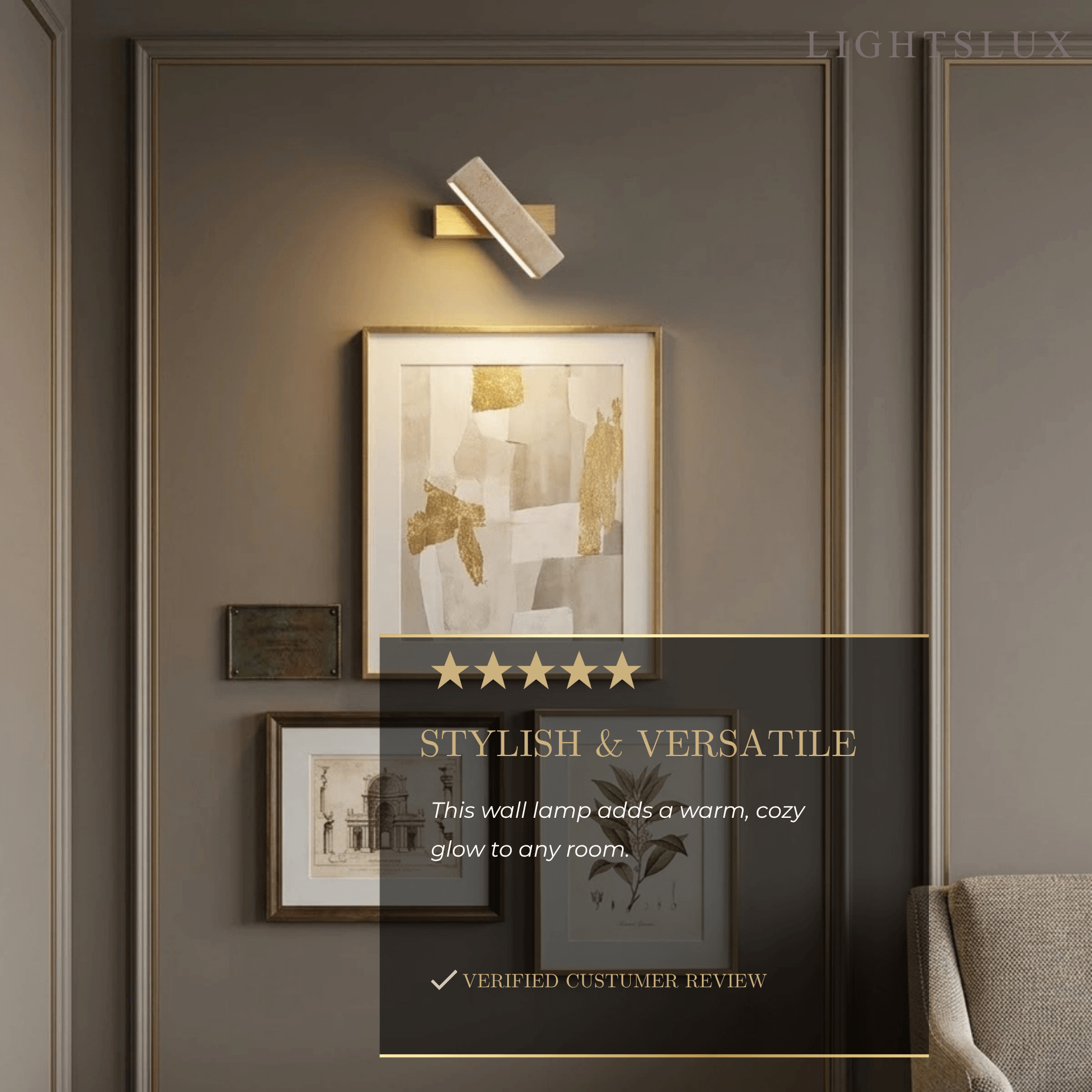 Strata Minimalist Wall Lamp