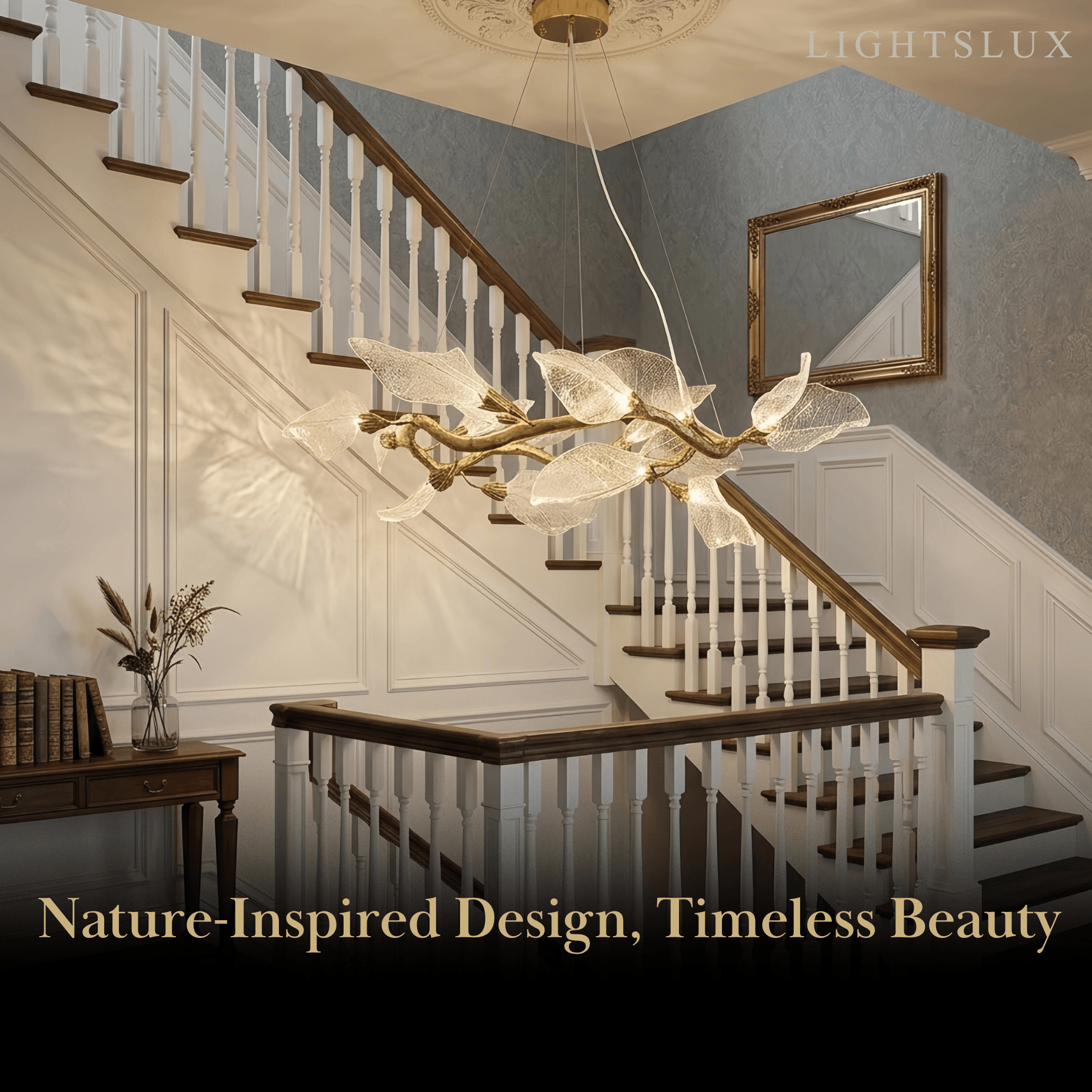 Velora Elegant Organic Chandelier
