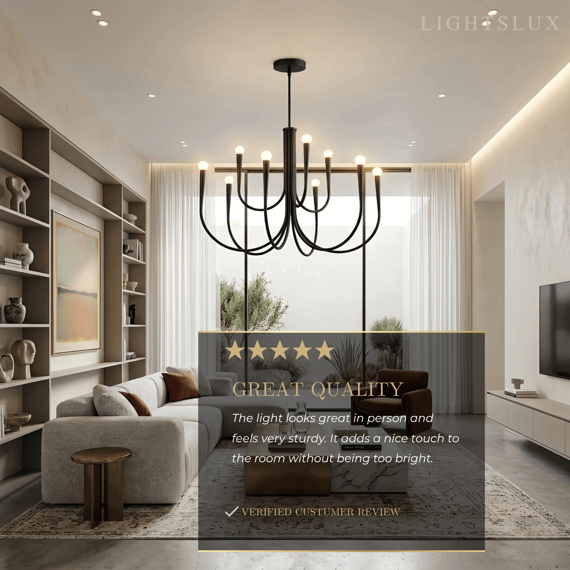 Nebula Minimalist Chandelier