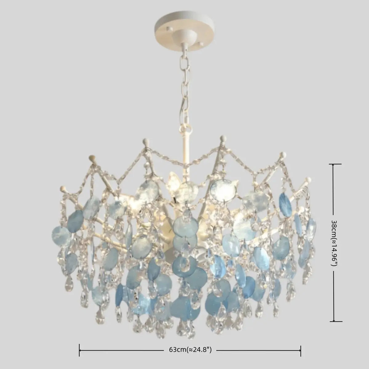 Velora Elegant Crystal Chandelier