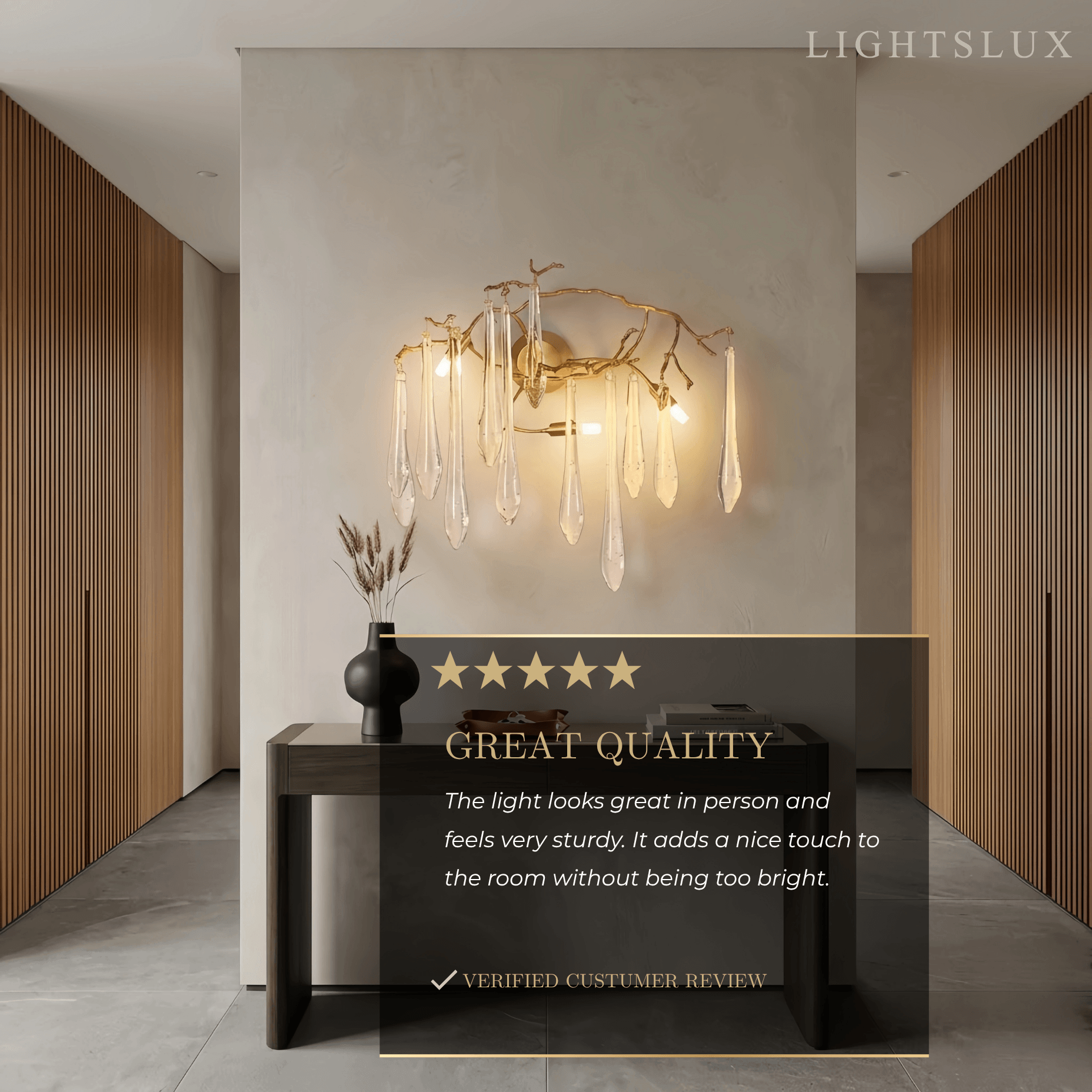 Excelis Luxury Wall Lamp