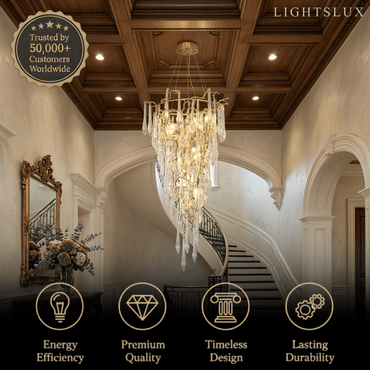 Excelis Luxury Branch Chandelier