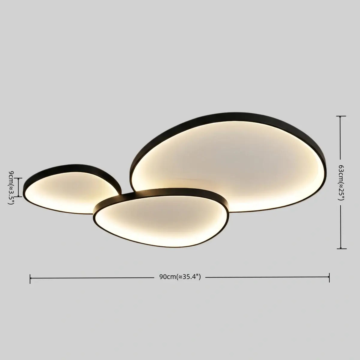 Vivara Minimalist Low Profile Ceiling Light