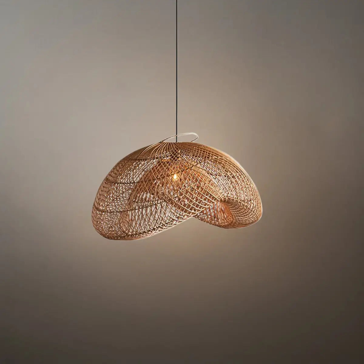 Bamburo Natural Rattan Pendant Light