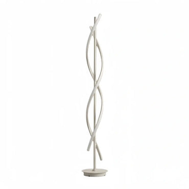 Arcato Modern Black & White Floor Lamp