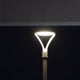 Modern industrial outdoor lamp illuminating a dark area, important for industrial outdoor lamp selection 2025.