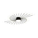 Modern ceiling light living room bedroom design with unique starburst shape and multiple light sources.