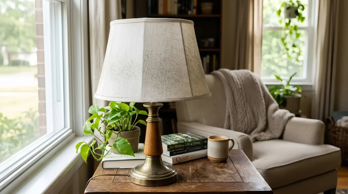 How to Clean and Maintain a Textile Lamp Shade: A Practical Guide to Dust, Stains, Washing, and Long-Term Care