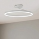 Ceiling Light Trends for 2026 You Need to Know featuring a modern ring design.