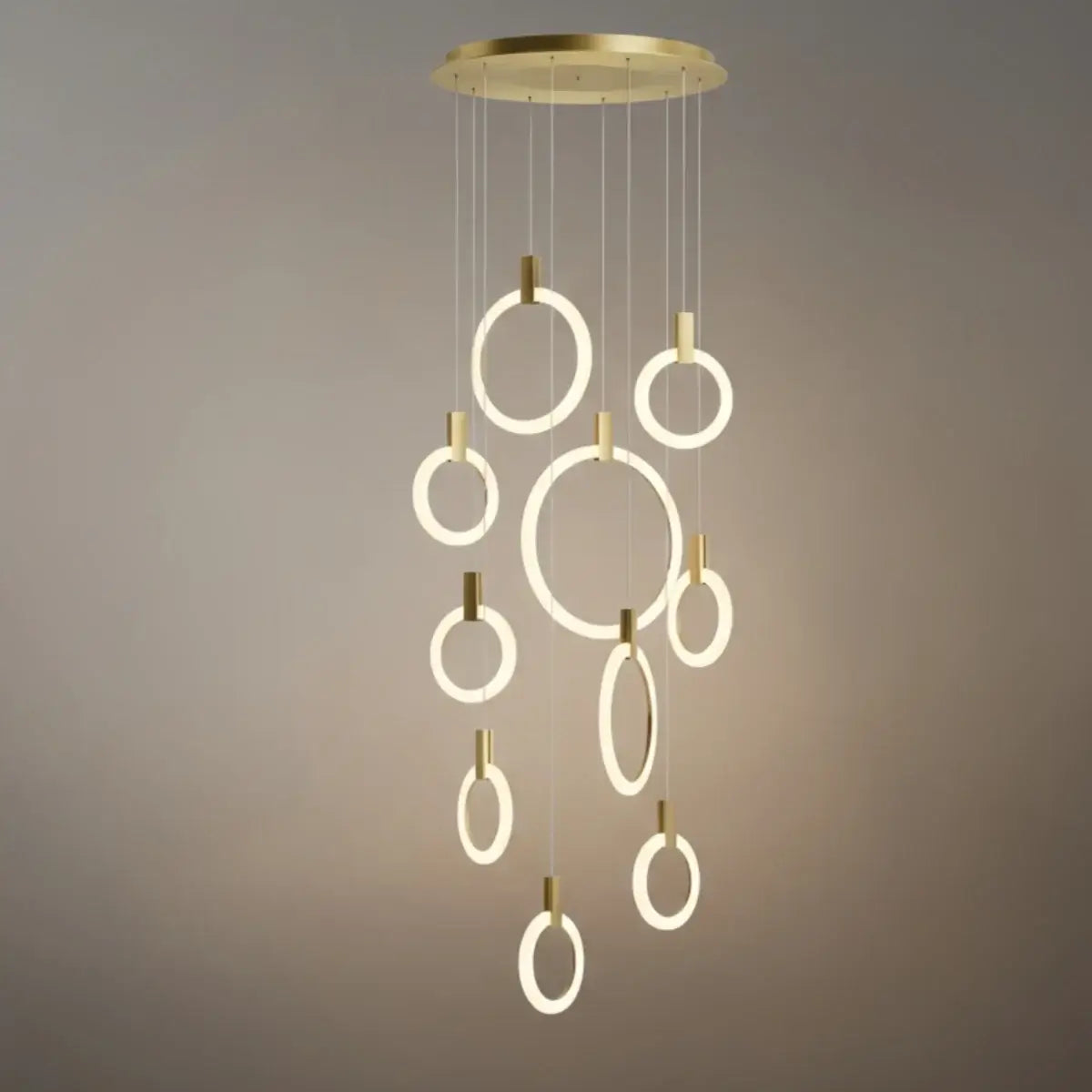 Excelis_Luxury_Layered_Ring_Chandelier