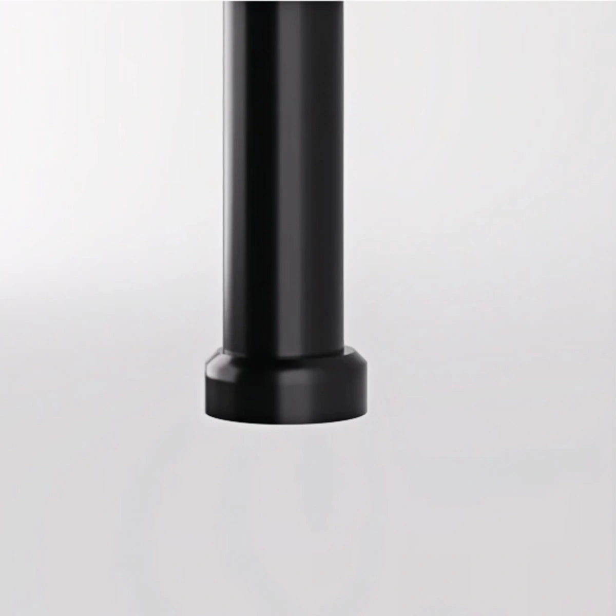 Arcato Minimalist Linear Pendant Light Black Metal Lamp for Bedroom